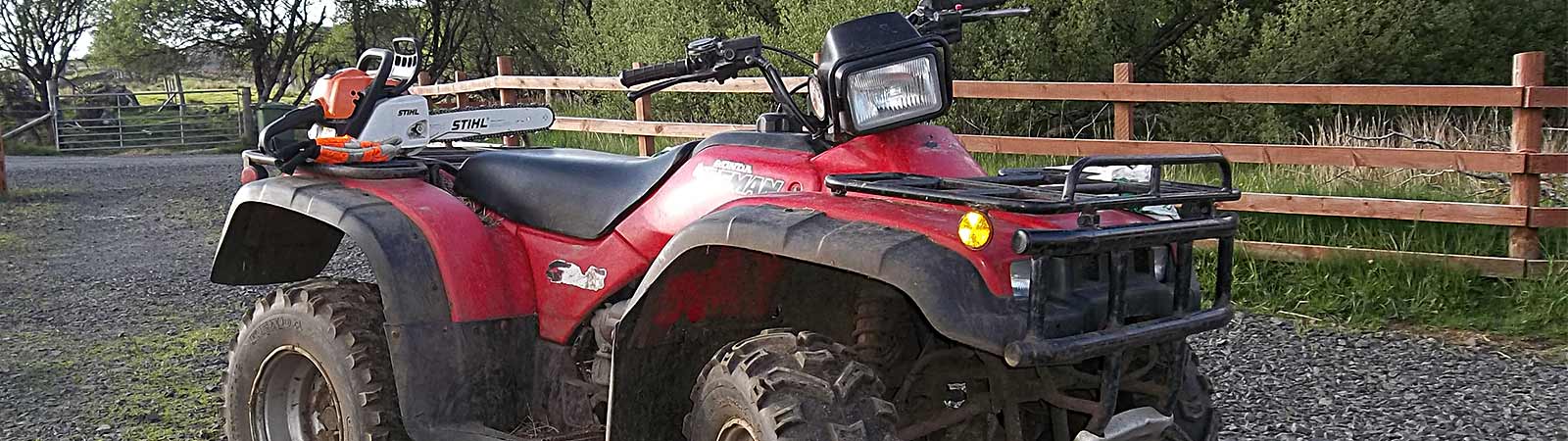 ATV and agricultural machinery repairs
